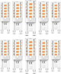 10 pcs G9 LED Bulb Dimmable 3W Warm White 3000K G9 LED Lamps Halogen Equivalent 50W AC110/220V [Energy Class F][GKS]