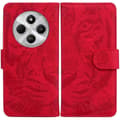 Tigerpreget Skinnveske For Redmi 14C 4G Red