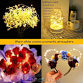 Miniatyrbillede 5 af 5: 12 stk. LED-lysstreng, Batteridrevet, 20 LED'er, 2m (6,5ft) Mikro Kobbertrådslys