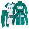 Miniatyrbilde 5 av 6: Squid Game, treningsklær, komplett sett med tau 149 149 149 149 110
