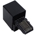 Miniatyrbillede 3 af 5: 5 stk Sorte 8p8c RJ45 til RJ45 Hun/hun Ethernet Inline Connector Kobling