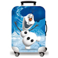 Pikkukuva 3 / 4: Jinzhaolai Kawaii Frozen Elsan Anime-hahmoinen Joustava Matkalaukun Suojakotelo Pölysuoja Tytöille Lahja Matkavarusteet 18''-28'' Matkalaukulle H4017 M