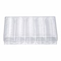 Miniatyrbilde 4 av 5: Plastmyntoppbevaringsboks 30 mm myntholder for samlemynter