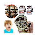 Miniatyrbillede 4 af 5: Spil Bygge DIY Mini Spilleautomat Roterende Legetøj Stressaflastning Børnefest Jackpot Sjove Vittigheder Legetøj, Tilfældig Farve