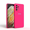 Pikkukuva 4 / 5: Samsung Galaxy A53 5G -kotelo A73 Silkkisen Silikoninen Pehmeäpintainen Kotelo Yellow For A73 5G