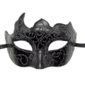 Miniatyrbilde 2 av 5: Karneval/påske-dag Cosplay Maske Romersk Maske Menn Horror Maskerade Maske Halloween Rekvisitter black