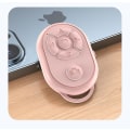 Pikkukuva 1 / 5: Bluetooth-kaukosäädin videokameran ohjaukseen iPhone-, Xiaomi-, Samsung-, Oppo- ja Android-puhelimille TikTok-videoille ja sivun kääntämiseen Pink