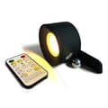Rechargeable Wall Lamp Bedside Lamp Reading Lamp Rechargeable Portable Touch Adjustable Night Light Magnetic Suction Cabinet Light (Black)