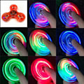 Miniatyrbillede 5 af 5: Lysende LED-lys Fidget Spinner Håndtop Spinners Gløder i Mørke Lys EDC Figet Spiner Finger Stressaflastende Legetøj Red
