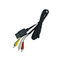 Pikkukuva 1 / 5: AV-kaapeli Super Nintendo SNES N64 Gamecube TV SFC Chinch