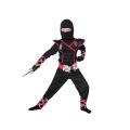 Pikkukuva 3 / 3: Spooktacular Creations Ninja-asu Lapsille, Musta Ninja-asu, Deluxe Ninja-asu Pojille Halloween Ninja-asu Pukeutuminen 5-7 years old