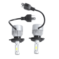 Pikkukuva 1 / 3: 2 x S2 H4 72w 8000lm LED-ajovalot Auto Hi/lo Beam -lamput 6000k Valkoinen