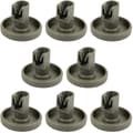 Dishwasher Wheels - Lower Basket - 8 Pieces - 40mm - Universal Dishwasher Wheels for Lower Basket - Suitable for Ikea, AEG, Elect