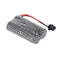 Miniatyrbillede 5 af 5: 7.4v 1200mah Li-ion batteri til RC biler stuntbiler med SM-3P stik