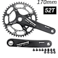 Miniatyrbild 2 av 5: Prowheel Vevarm Square Hole MTB-cykel 104bcd 170mm 175mm Deckas Kedjekrans Mountain Bike 30t 32 34 36 38 40t 1x 2x 1 2 Växlar 170mm and 52T