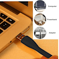 Miniatyrbilde 3 av 5: 3-pak Mini USB LED-lyslampe, USB-lys for tastatur, Fleksibelt leselys