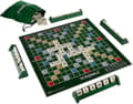 Scrabble Stor Hopfällbar Utgåva med Roterande Spelbräde i Trä