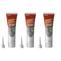 3 stk. muggfjerner gel, mild muggfjerner for vaskkant, keramiske fliser, muggfjerner, veggmuggfjerning, keramiske fliser 90g
