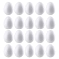 Pikkukuva 1 / 5: 20 kpl/pussi Kätevä Vaahtomuovi Muna Helppokäyttöinen Polystyreeni Styrofoam DIY Pääsiäisen Simulaatio Muna Juhliin 6 cm