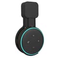 Väggfäste för Alexa Echo Dot 3:e generationens högtalare, högtalarhylla med skruvlös kabelhantering Black