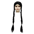 Miniatyrbild 3 av 3: Wednesday Addams Set Festkläder för vuxna barn 3-delars set 3 piece set 85cm