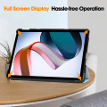 Miniatyrbild 5 av 5: Tabletskydd i PU-läder för Xiaomi Redmi Pad SE med mönstertryck och stativ