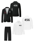 Squid Games 3-Player Role Play Costume Set 456 456 L