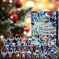 Miniatyrbild 1 av 4: Lilo & Stitch 24 Figur-Julkalender - Nedräkning Leksaker & Dekorationer - Storlek 3 A