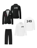 Squid Games 3-Player Role Play Costume Set 149 149 2XL