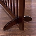 Miniatyrbillede 4 af 4: COSTWAY 2-kompatibel træfod til kæledyrsdøre understøtter 2 cm panel forstærker stabiliteten