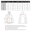 Miniatyrbillede 4 af 4: COSTWAY Trenchcoat til kvinder, regnjakke med hætte, vind- og vandafvisende udendørsjakke i nylon, langærmet, sort, L Svart S