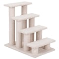 Miniatyrbillede 2 af 4: COSTWAY Trapper til Kat Hunde Plys med Multi-Levels Activity Center Møbler til Katte 60,5 x 40 x 60 cm Beige Beige