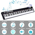 Miniatyrbillede 2 af 4: COSTWAY 88-key børns digital synthesizer klaver med MIDI og Bluetooth funktion, dynamisk justering, Sustain Pedal