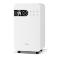 Miniatyrbillede 1 af 4: COSTWAY Affugter 15 L/Dag 156W 2L Tank Sleep Mode, 24 H Timer, LED Display Touch Control, Kontinuerlig Evakuering
