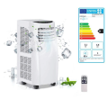 Miniatyrbild 1 av 4: COSTWAY Mobil luftkonditionering 7000 BTU 2,6kW R290 Klass A Tyst Programmerbar Hot/Cool med fjärrkontroll 20m² 24H Timer Vit