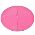 Miniatyrbillede 1 af 4: COSTWAY Crash Mat/Pad Metelas Pole Protection Dnace Tykkelse 5CM, Dansemåtte Diameter 150CM 4 foldbare stykker i EPE