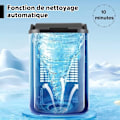Miniatyrbild 2 av 4: COSTWAY Nugget Ice Maker 24kg/Dag 180W 2,5L vattenpåfyllning 2-vägs självrengörande LED Touch Control 24H Timer