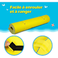 Miniatyrbillede 2 af 4: COSTWAY Flydende XPE Skum Tæppe 270x180CM 3 Lag med 3,5M Elastisk Fastgørelse Bæreevne 300KG til Swimmingpool Gul