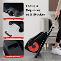Pikkukuva 4 / 4: COSTWAY Mini Electric Elliptical Trainer - LCD-näyttö - Infrapuna-kaukosäädin - Automaattinen / Manuaalinen - Kaksisuuntaiset tilat - Esiasennettu