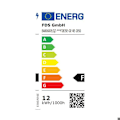 Miniatyrbild 6 av 6: COSTWAY 75 x 50 cm Badrumsspegel 3000-6000k, Minnesfunktion, Tid/Temperatur Display, Touch Switch, IP44