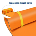 Miniatyrbillede 3 af 4: COSTWAY XPE skum flydemåtte 210x66CM 3 lag med elastisk bindebånd 1,5M bæreevne 60KG til swimmingpool/strand orange