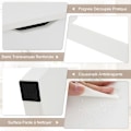 Miniatyrbillede 2 af 6: Computer Desk with Lift Top - COSTWAY - Hidden Compartment - 2 Open Storage Shelves - White