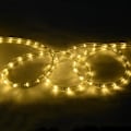 Miniatyrbillede 4 af 4: COSTWAY 20M Udendørs Lysrør LED Stringlys Julepynt med 720 lamper og strømadapter Beige