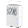 Miniatyrbillede 1 af 4: COSTWAY Bærbar Affugter 12L-dages 2,1L Vandtank Rum op til 15 m² Kontinuerlig-tørring-Autotilstande 24H Timer LED-panel