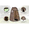 Pikkukuva 3 / 4: Kannettava pop-up camping suihkuteltta-COSTWAY-120x120x190cm-1 henkilö-valmistettu polyesteristä - kantolaukku - 4 naulaa mukana - naamioitu Kamouflage