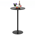 Pikkukuva 1 / 6: COSTWAY Baaripöytä 60 x 60 x 101,5 cm - Metallinen Jalusta Ruokasaliin, Ravintolaan