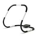 Miniatyrbillede 1 af 4: COSTWAY Abdominal Rocker Machine Ergonomisk polstret nakkestøtte Bærbar til Home Bodybuilding Workout Hvid