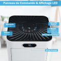 Pikkukuva 4 / 4: COSTWAY Ilmastointilaite 7000BTU 2,1KW R290 Class A 4 in 1 Sleep Mode 25? Jäähdytyskuivaustuuletin 2 LED-näyttöä
