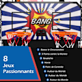 Miniatyrbillede 2 af 6: COSTWAY Basketball Arcade Spil, Foldbar med 2 Kurve, 4 Bolde, Pumpe, Point System, 1 til 4 Spillere, Blå+Hvid