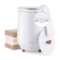 Miniatyrbillede 1 af 6: COSTWAY Håndklædevarmer Spand 23 L Timer 20-90 Min 3 Niveauer 60℃-80℃ Automatisk Slukning Støtte til Duftplade